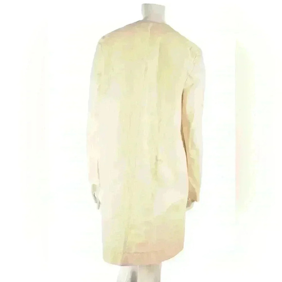 MARNI SS17 Beige Ecru Cotton Poplin Unlined Lightweight Trench 42EU Medium Italy - Picture 3 of 11